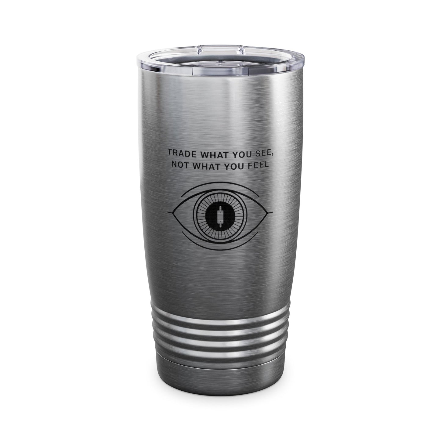 Inspirational Ringneck Tumbler - 20oz Travel Mug with Motivational Quote