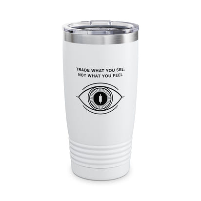 Inspirational Ringneck Tumbler - 20oz Travel Mug with Motivational Quote