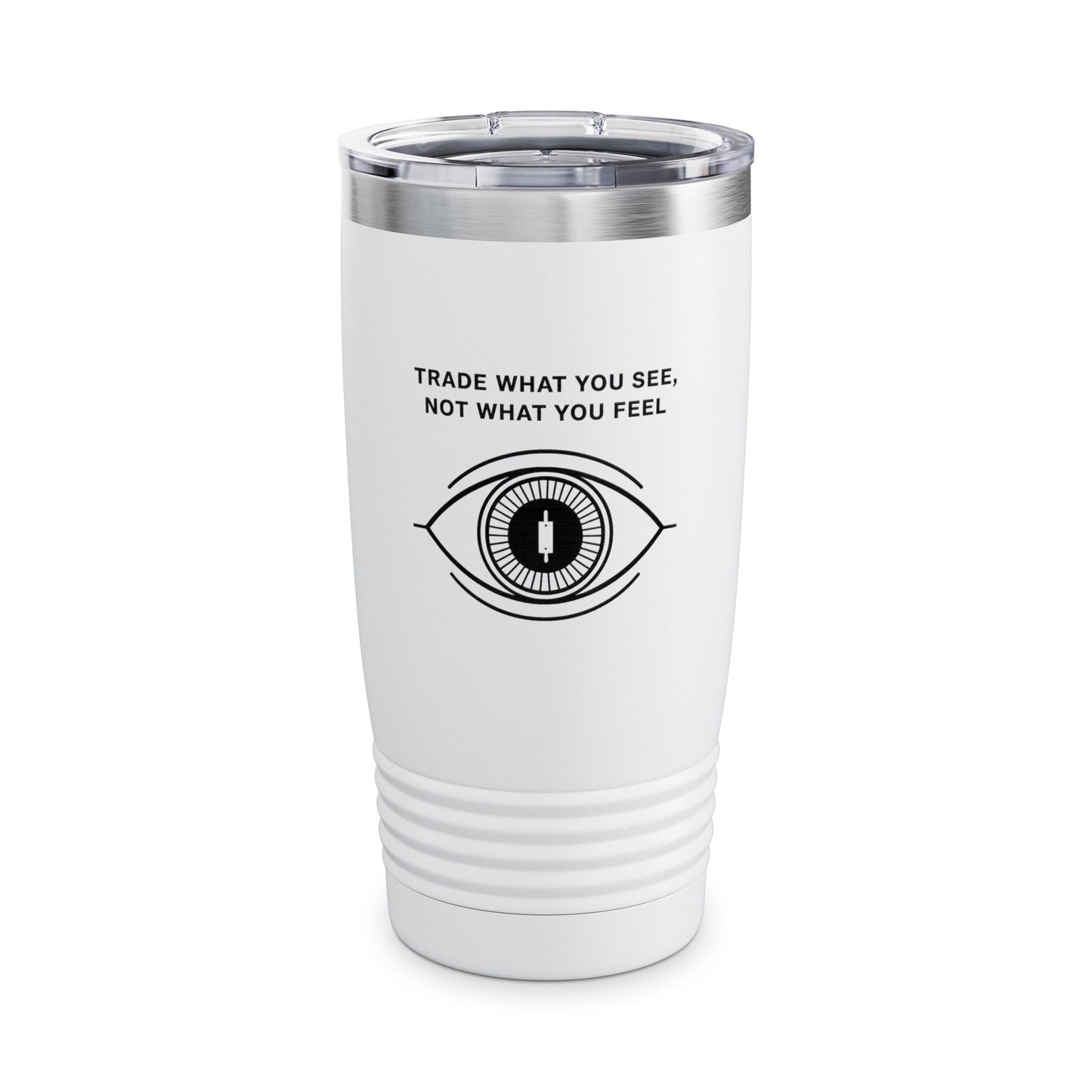Inspirational Ringneck Tumbler - 20oz Travel Mug with Motivational Quote