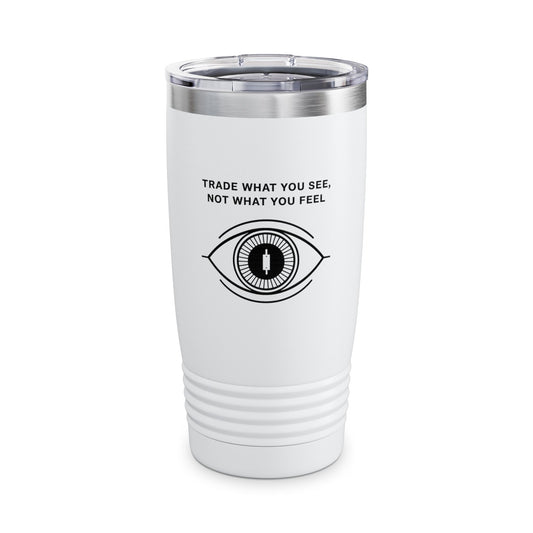 Inspirational Ringneck Tumbler - 20oz Travel Mug with Motivational Quote