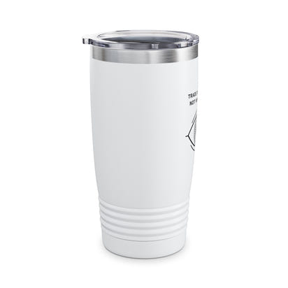 Inspirational Ringneck Tumbler - 20oz Travel Mug with Motivational Quote